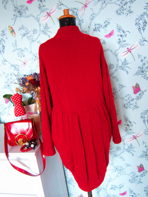Kardigan just RED — foto 5