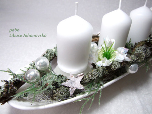 Adventní subtilní svícen NIGELLA — foto 2