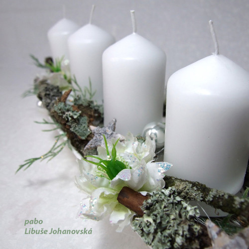 Adventní subtilní svícen NIGELLA — foto 3