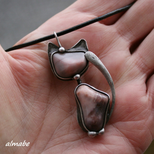 Micinka (růžový achát) — foto 4