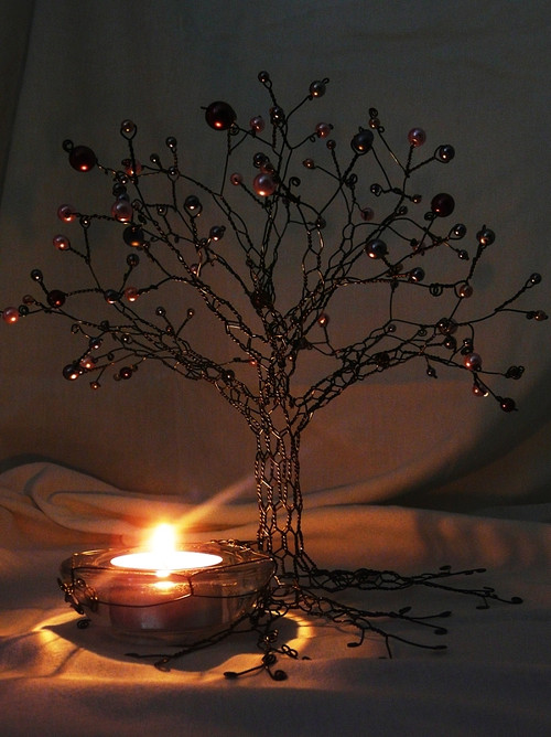Romantické snění... drátovaný strom — foto 2