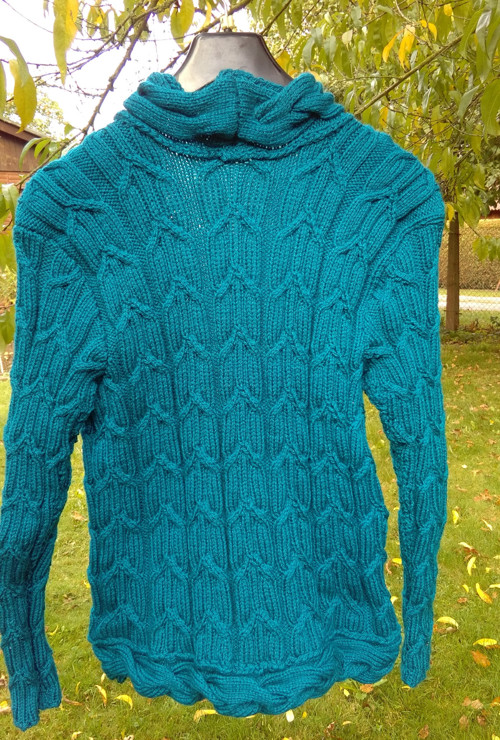Pletený kabátek Julie — foto 4