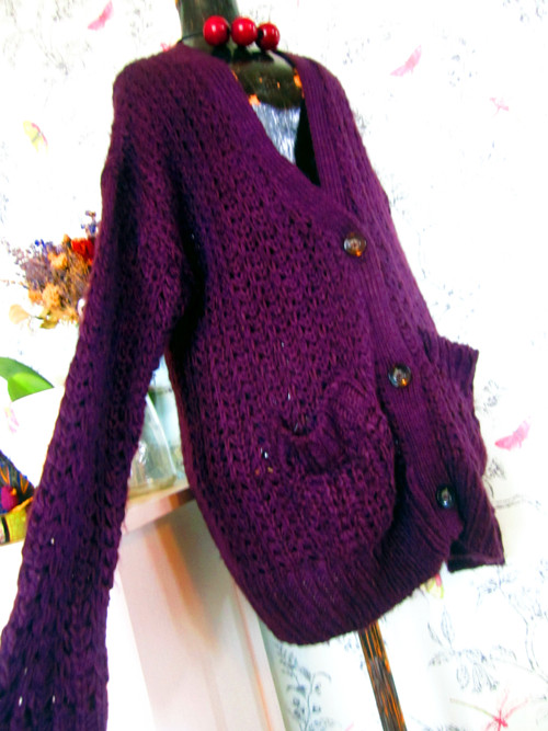 Kardigan Ultra Violet — foto 3