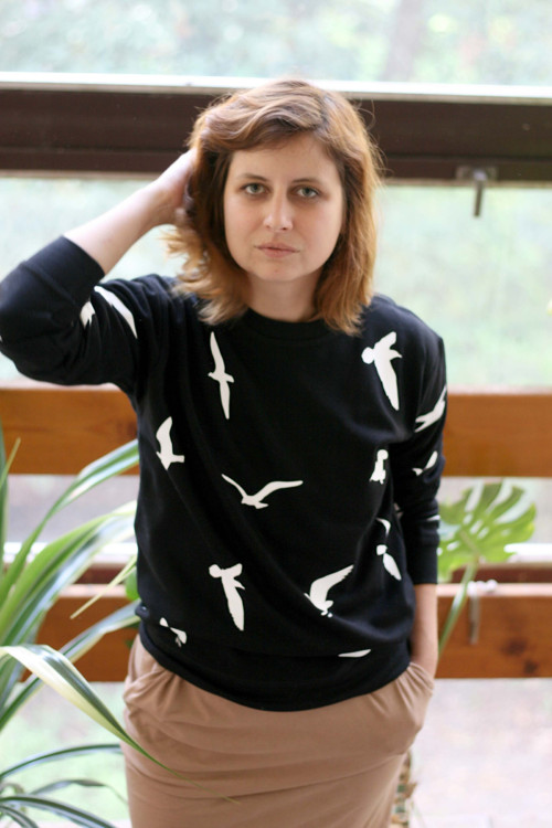 Mikina Čajky (čierna) — foto 2