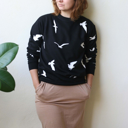 Mikina Čajky (čierna) — foto 3