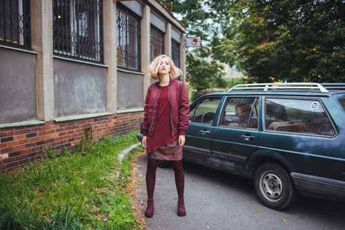 Áčková sukně Autumn forrest Simple SLEVA! — foto 4