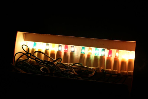 Souprava elektrických barevných svíček — foto 5