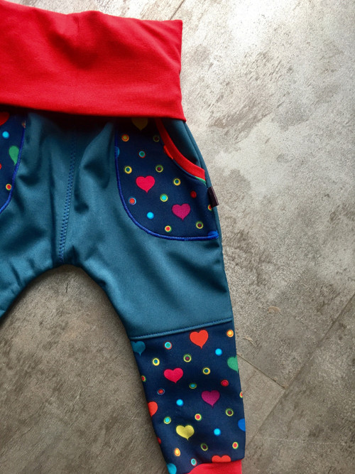 Dětské softshell kalhoty — foto 2