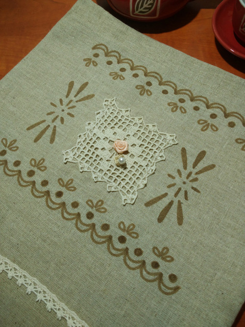 Lněný Pytlík- Shabby Chic — foto 2