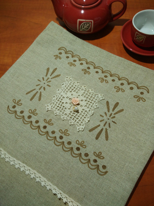 Lněný Pytlík- Shabby Chic — foto 3