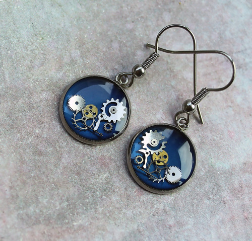Earings /dark-blue/ — foto 2