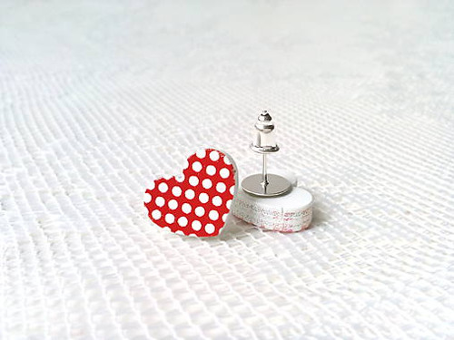 Dotted hearts (red/white polka dots) — foto 3