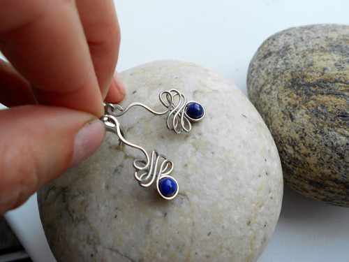 Kroucené - lapis lazuli — foto 3
