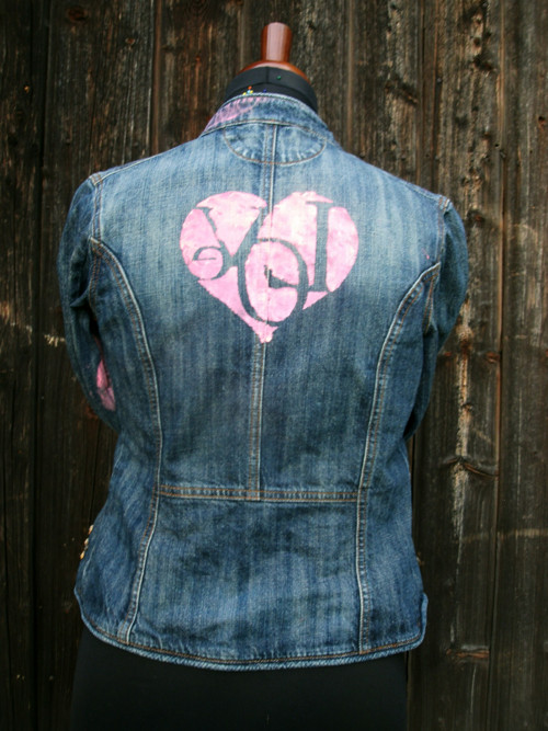 Love..... denin...jacket... love — foto 4