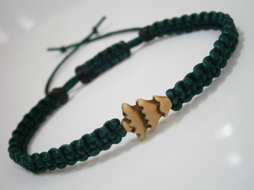 Vánoce....náramek (macramé) — foto 3