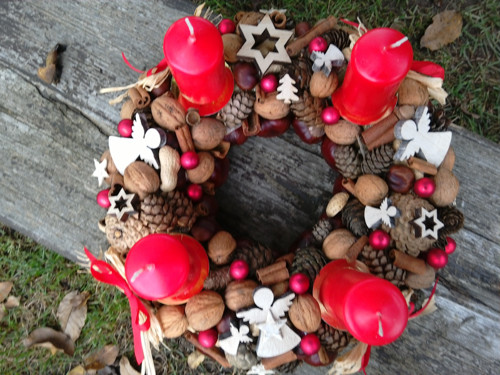 Advent přírodní s andílky — foto 6