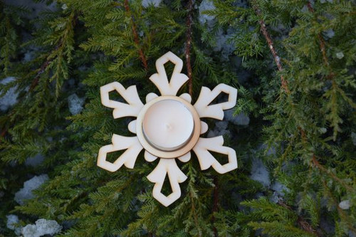 Svícen vločka prům. 14,5cm — foto 2
