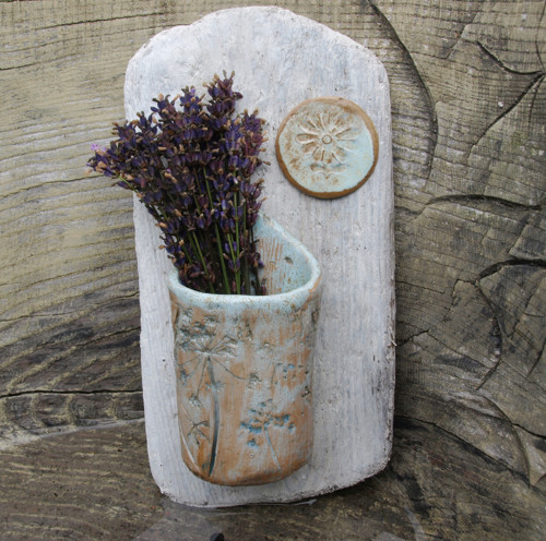 Driftwood - váza s levandulí — foto 2