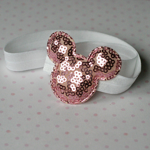 Čelenka pro malou slečnu - třpytivá minnie — foto 2