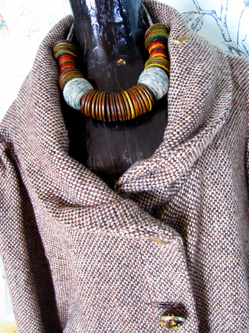 Kabátek tweed luxusní, větší — foto 3