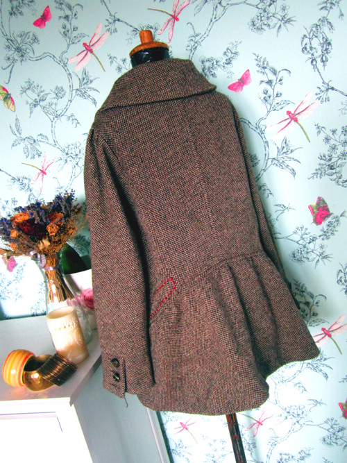 Kabátek tweed luxusní, větší — foto 6