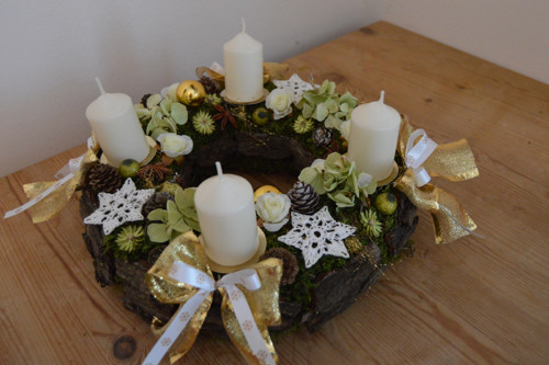 Adventní přírodní se zlatou — foto 3
