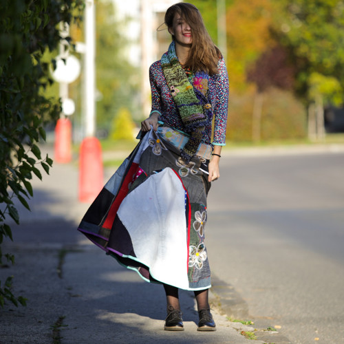 Origo sukňa kvety mixoš limit — foto 4