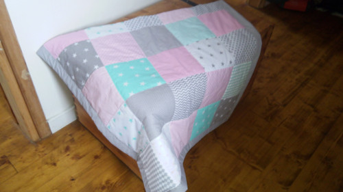 Dětský patchwork přehoz na jedolůžko — foto 2