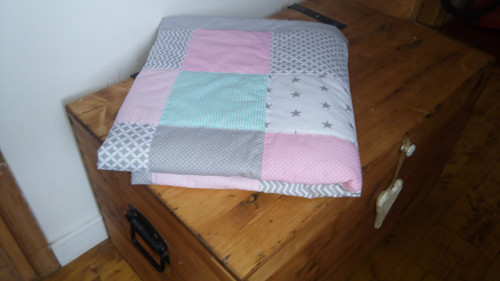 Dětský patchwork přehoz na jedolůžko — foto 3