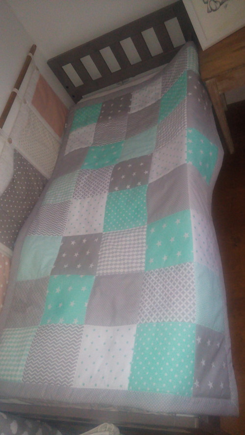 Dětský patchwork přehoz na jedolůžko — foto 4