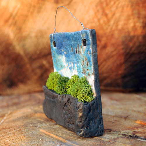 RAKU krajinka REINDEER MOSS — foto 3