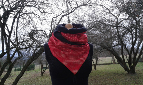 Nákrčník fleece x bavlna — foto 2