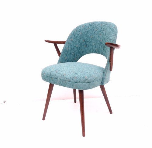 Tyrkysové křesílko Thonet — foto 6