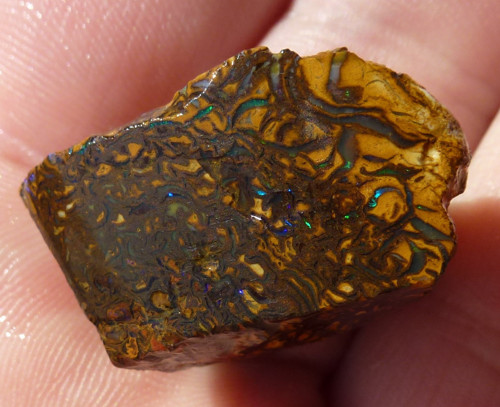 Australský Přírodní Boulder Opál Koroit Austrálie — foto 5