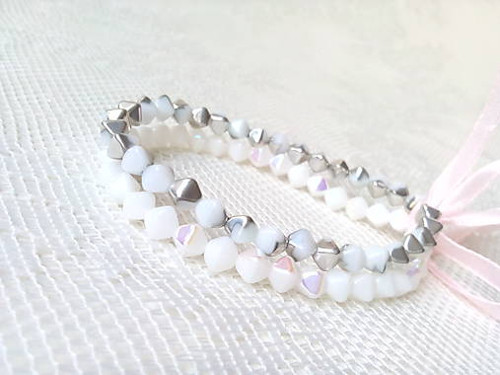 Winter pyramides bracelets — foto 2