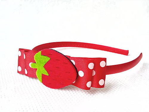 Strawberry headband — foto 2