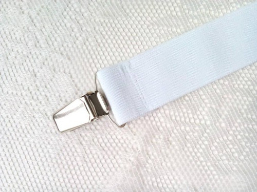 Suspenders (yellow/white polka dots) — foto 3