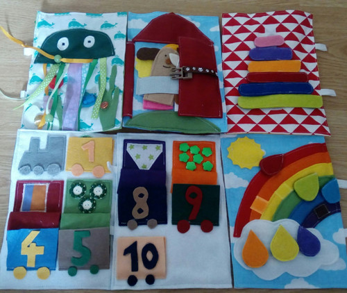 Quiet book č. 107 Ríša — foto 2