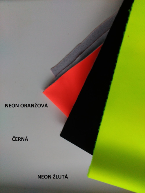 Obojek softshell reflexní - neon žlutá/černá — foto 6