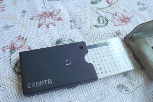 Exposiční optická tabulka — foto 5