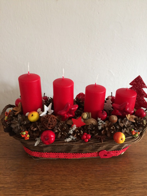 Adventní svícen se stromečkem — foto 3