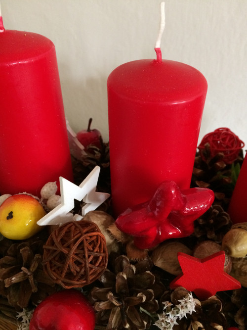 Adventní svícen se stromečkem — foto 5
