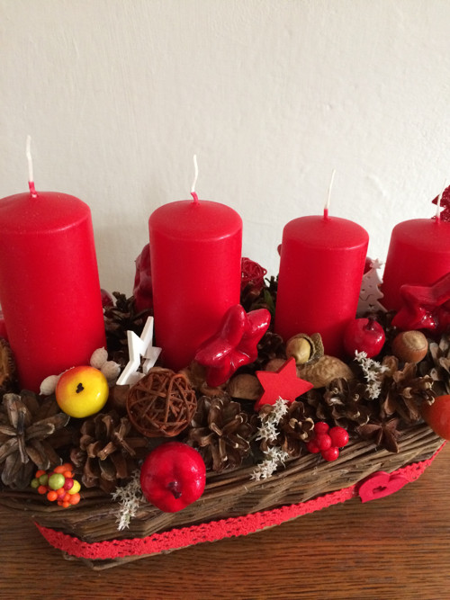 Adventní svícen se stromečkem — foto 6