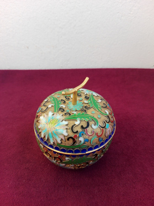 Cloisonné miniatúra...šperkovnička — foto 2