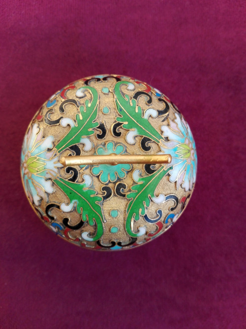 Cloisonné miniatúra...šperkovnička — foto 3