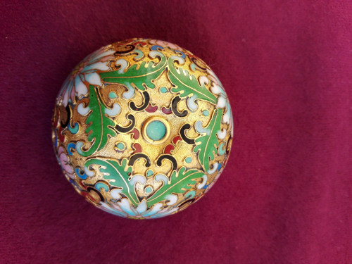 Cloisonné miniatúra...šperkovnička — foto 5