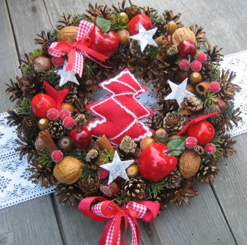 Adventní věnec se stromečkem — foto 2