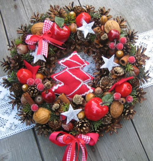 Adventní věnec se stromečkem — foto 3