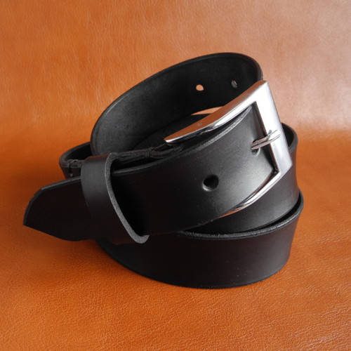 Černý - š 3,8 cm; pás: max 95-110 cm — foto 2