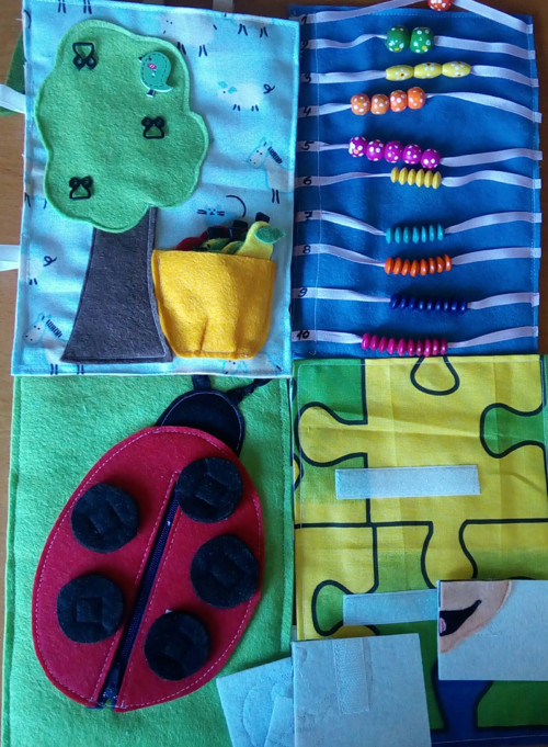 Quiet book č. 110 pro Anežku — foto 3